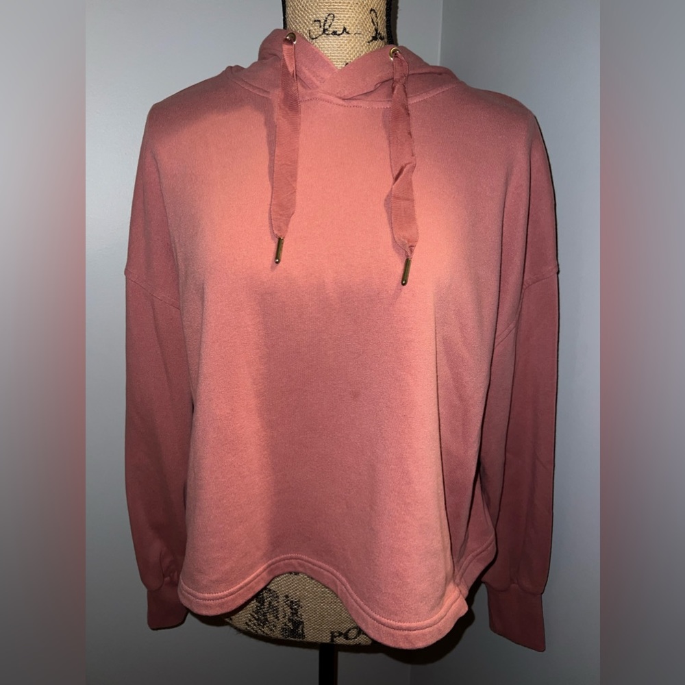 Old Navy Mauve Cropped Sweatshirt Size M